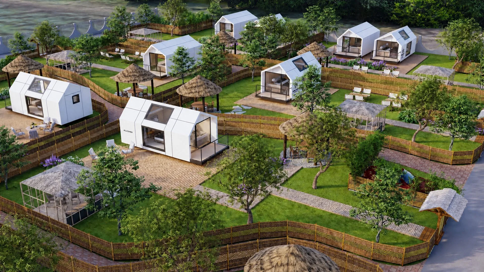 K-Series Village Render