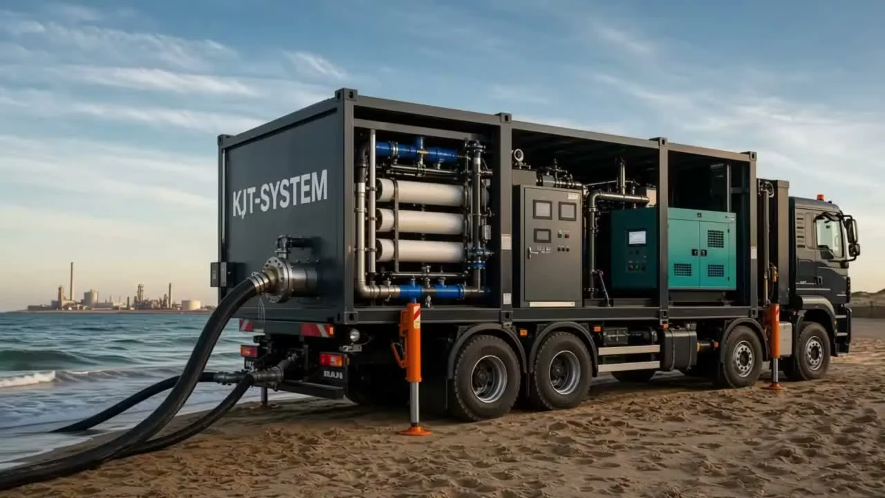 Mobile Desalination Vehicle